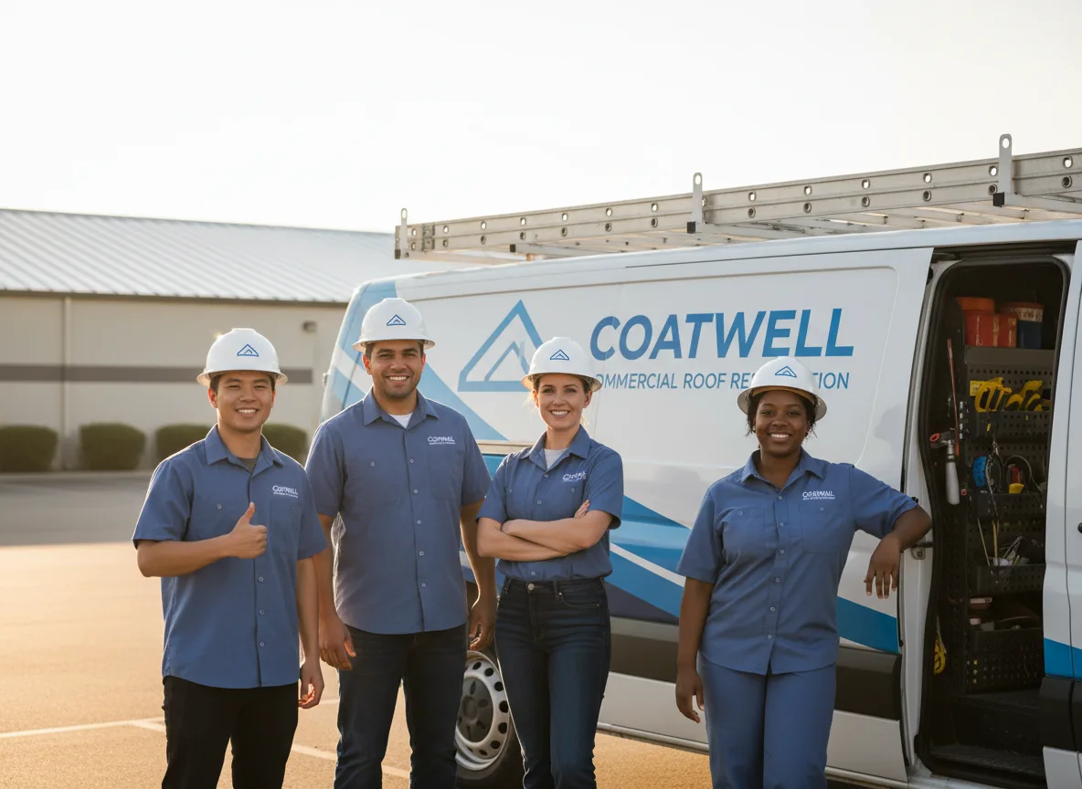 Commercial roof coating company in Magnetic Springs, OH